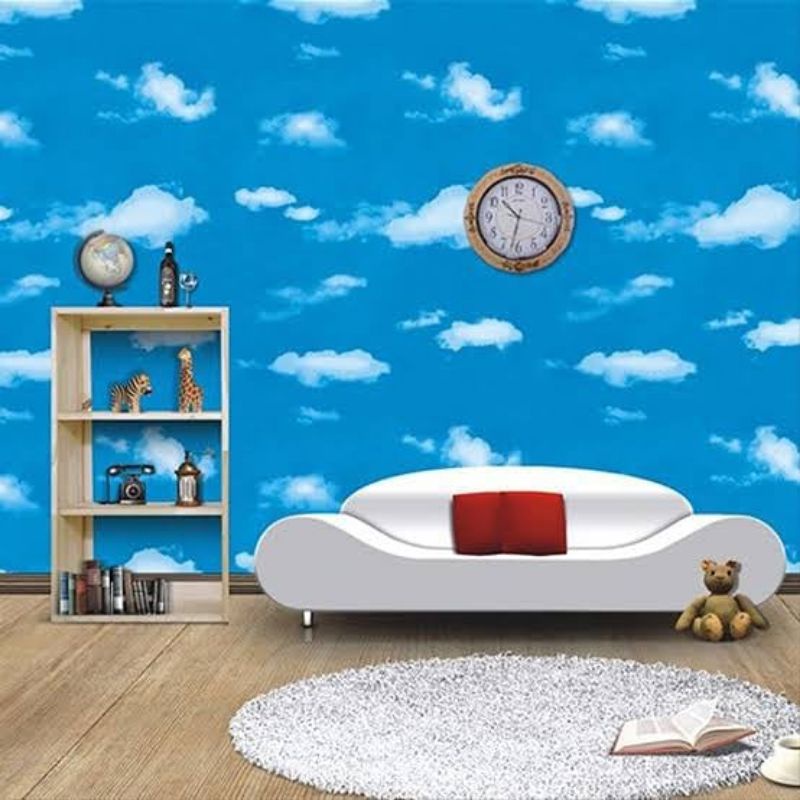 Wallpaper Sticker Dinding Motif Awan 5008/CY1102/DP1149