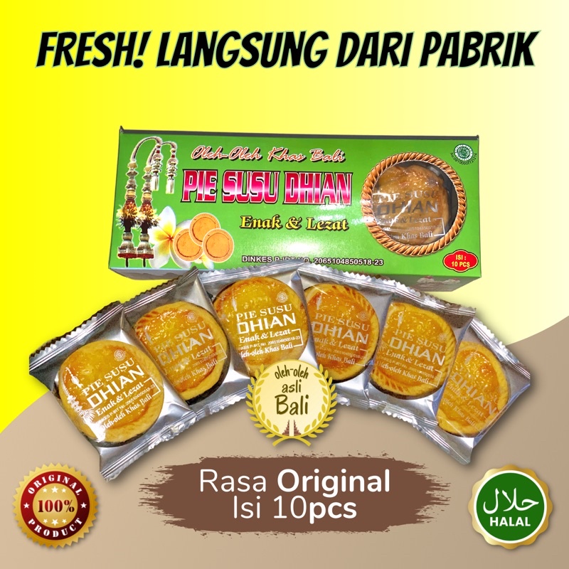 

Pie Susu Dhian 10pcs Oleh Oleh Bali