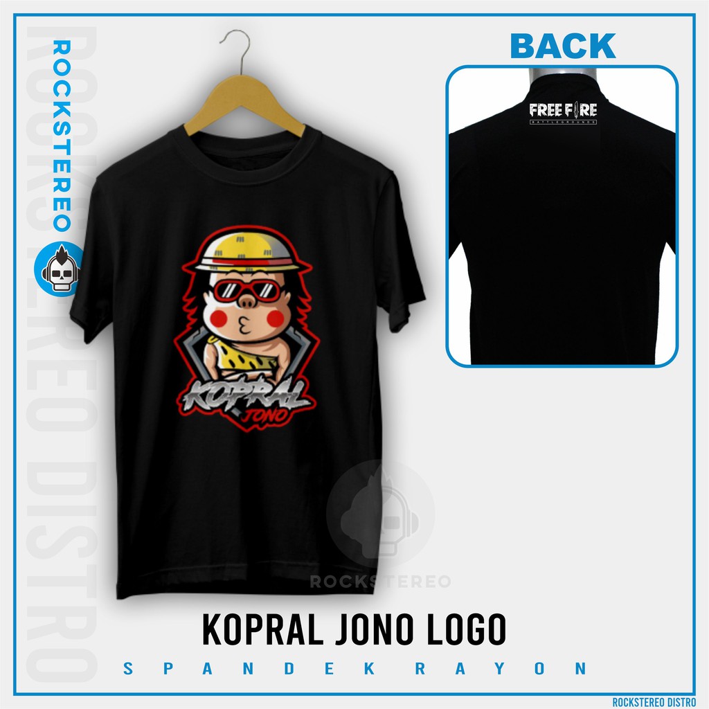 KAOS GAME DISTRO - [ FREE FIRE 3D / KAOS FF / FREE FIREE ] - YOUTUBER KOPRAL JONO LOGO