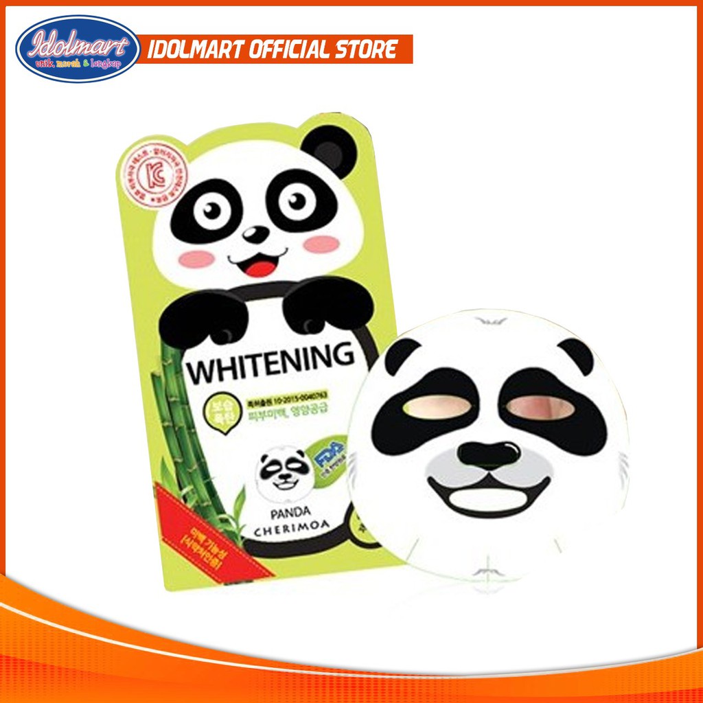 IDOLAKU Cherimoa Panda Mask / Masker Wajah 25gr