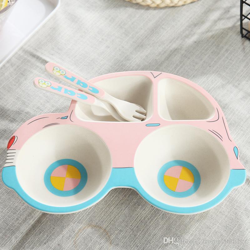 Bamboo Feeding Set Car Series Tutumi / Feeding Set Bayi / Feeding Set Bamboo