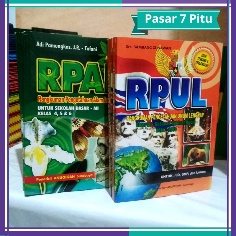 Buku RPAL dab RPUL , sd , smp , sma-0