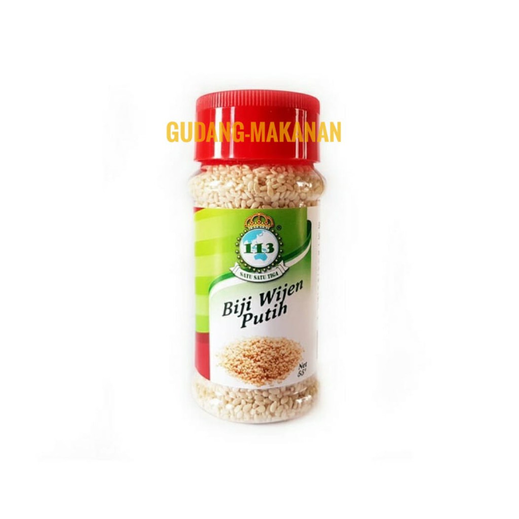 Biji Wijen Putih / Sesame Seeds 55gr