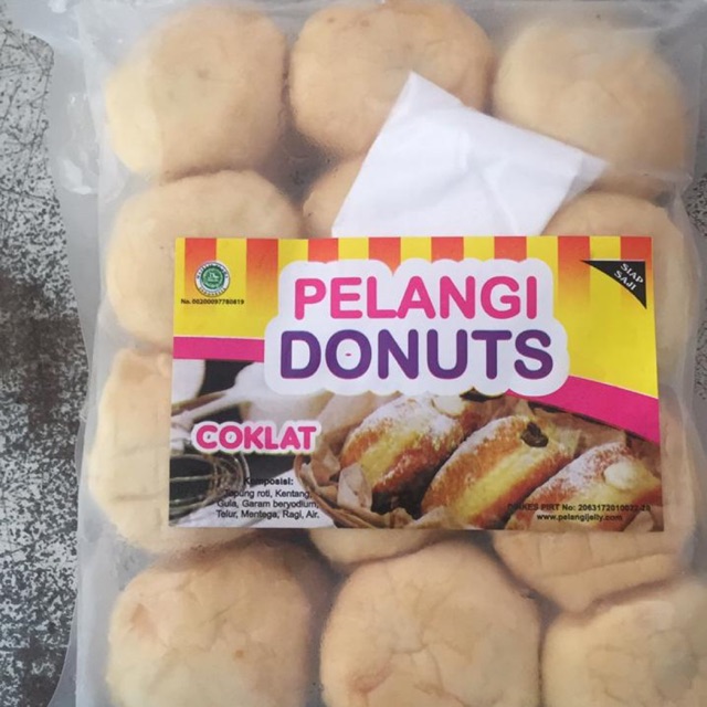 

Donat kentang isi coklat meler 24s