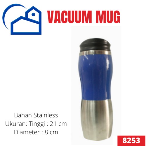 Termos Vacuum Mug 8253 / Thermos botol minum tahan panas dan dingin