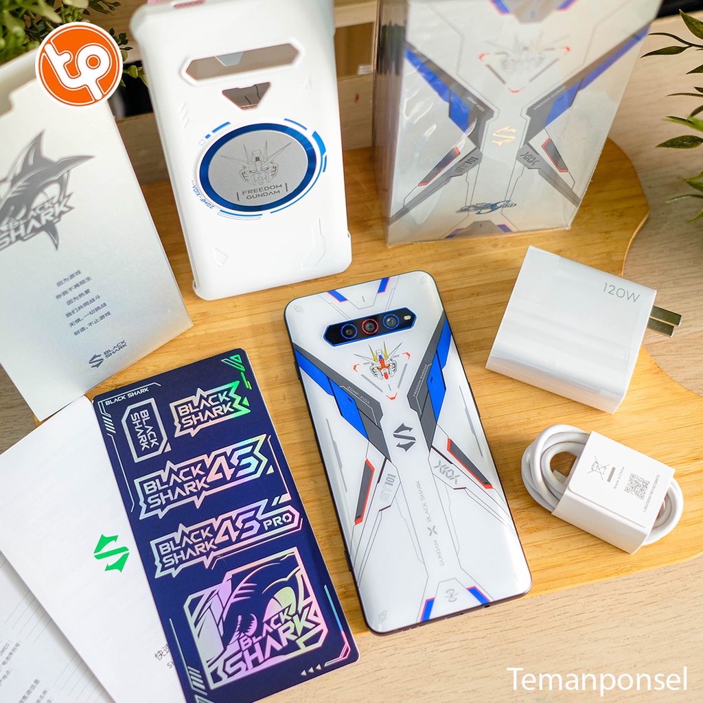 Black shark 4s x gundam edition ram 12 256GB 5G second bekas fullset mulus