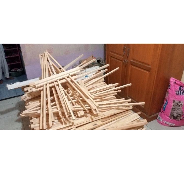 

TERLARIS!! Wooden easel 120 cm/Standing tripod kayu/stand lukis