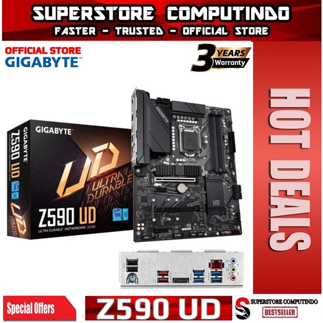 Motherboard Gigabyte Z590 UD (LGA1200, Z590,DDR4, USB3.2)