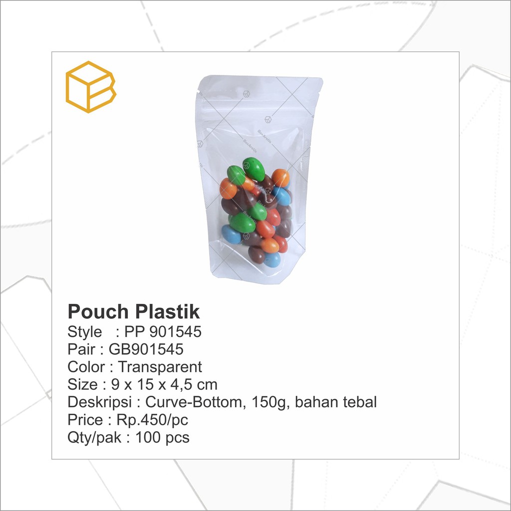 Pouch Plastik / Plastik Klip / Plastik Makanan