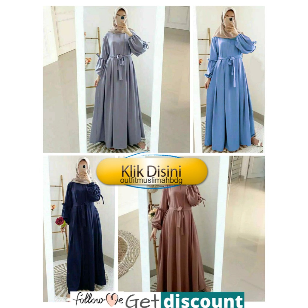 ⭐ tunik gamis syari kekinian remaja