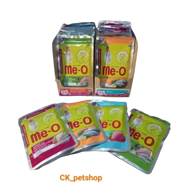 MeO Makanan Kucing Wet Food Sachet