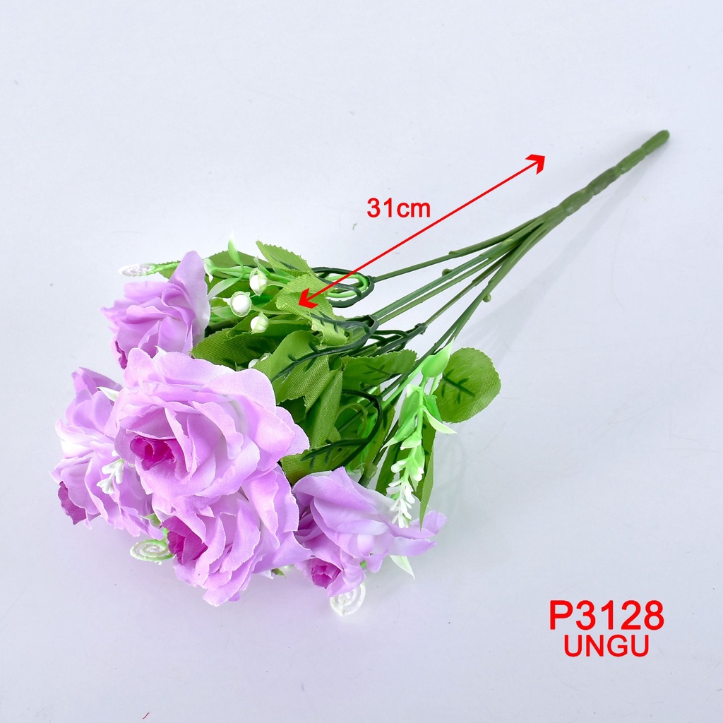 TF11 COD P3128 ( 1KILO BISA MUAT 28PCS ) BUNGA DEKORASI BUNGA HIAS BUNGA ARTIFISIAL BUNGA PALSU-2