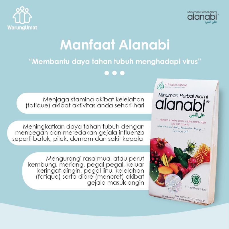 

ALANABI Kemasan Value Pack 40 sachet