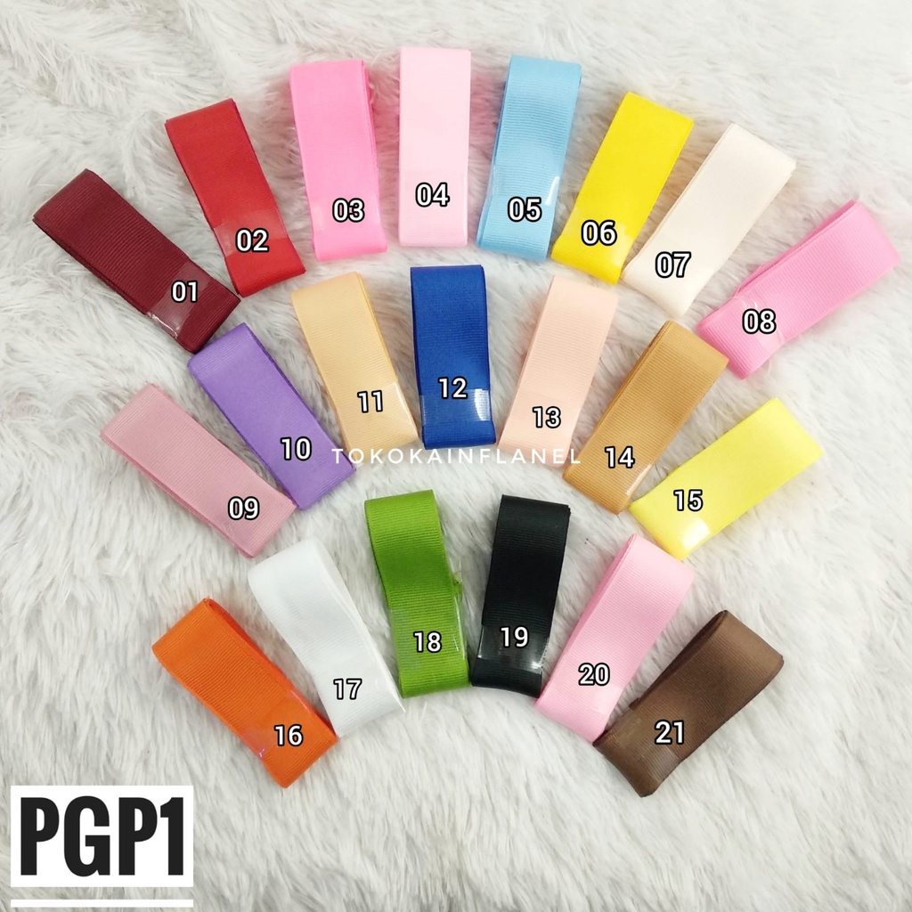 

Pgp1 Pita Grosgrain Polos Ukuran 1 Inch Pgp1 Per Meter