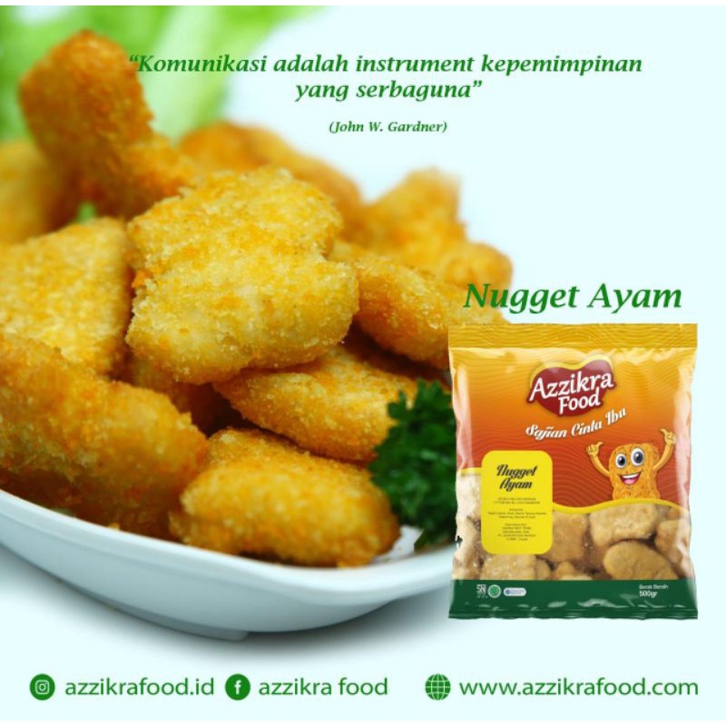 

NUGGET AYAM AZZIKRA / 500GRAM / ISI 25