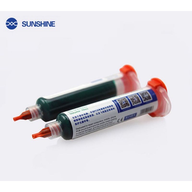 CAT PELINDUNG PCB WARNA HIJAU SUNSHINE SS UVH-900 UV SOLDER CURING MASK