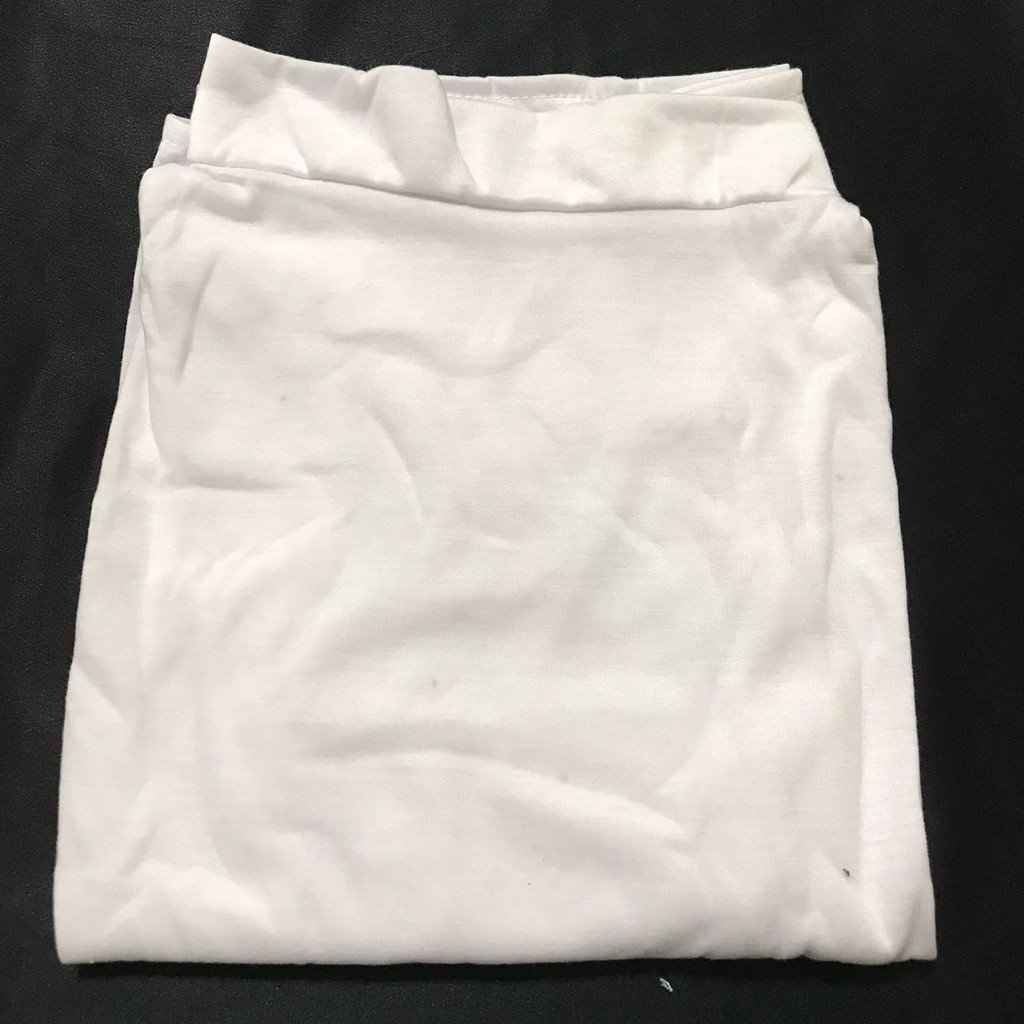 Manset Kaos Manset Badan Lengan Panjang-White