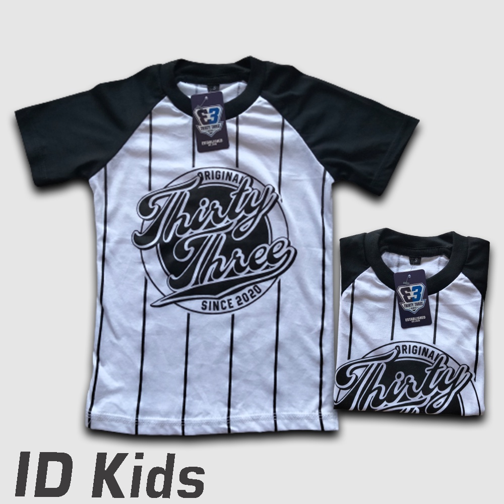 Kaos / Baju Anak Raglan Baseball Limited