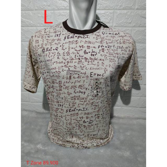 Kaos cowok T Zone murah original 100% brand matahari