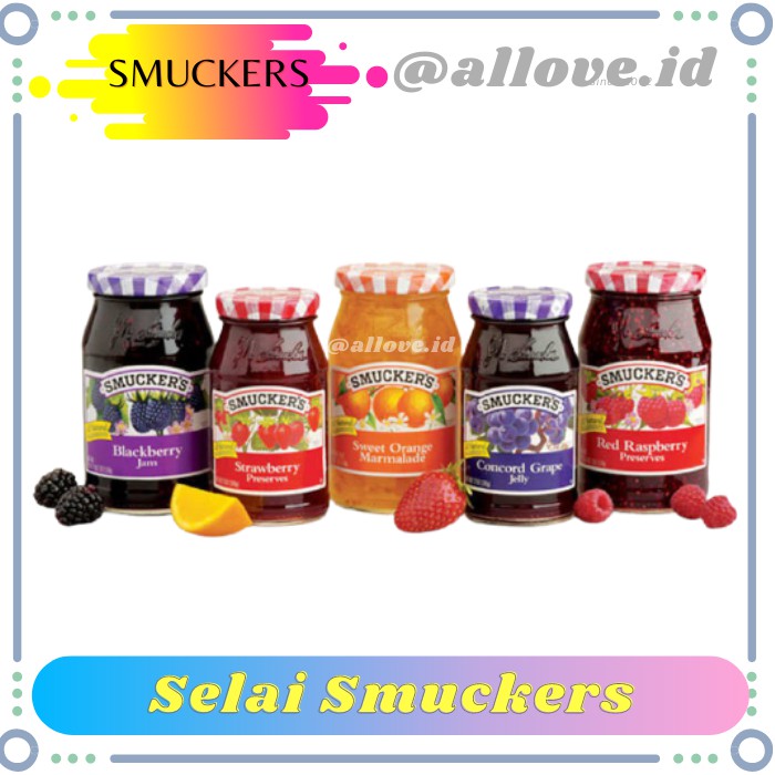 

Smuckers Jam Selai Smucker's 340 Gr