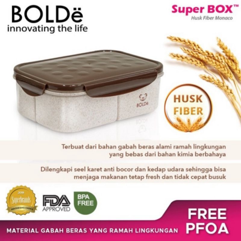 BOLDe Super Box Husk Fiber - Monaco