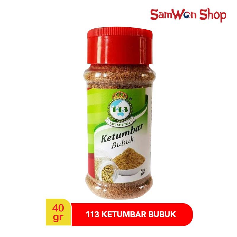 

113 KETUMBAR BUBUK / CORIANDER POWDER 40GR - BUMBU REMPAH INSTANT