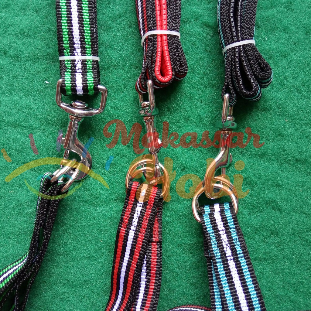 Harness Double 3cm Tali Tuntun Rantai Kucing Dobel Rompi Anjing Sedang