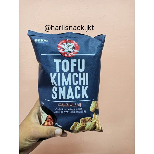 

PALDO MR.KIMCHI TOFU KIMCHI SNACK CHIPS KOREA 60 GR