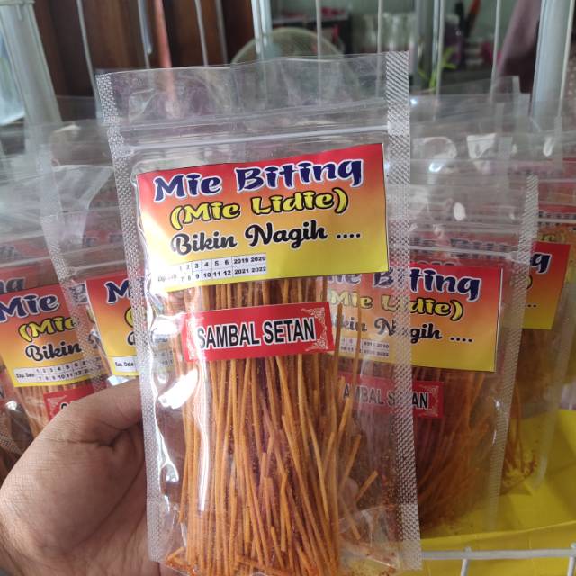 

Mie Biting (Mie Lidi) Yang bikin Nagih