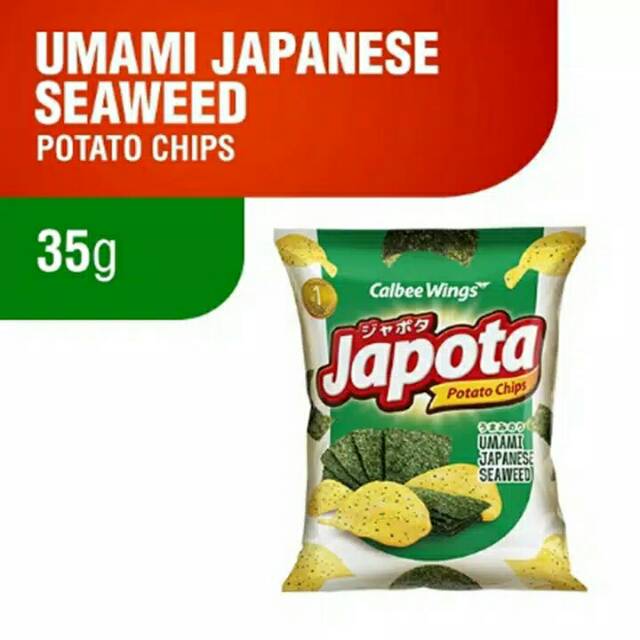 

Japota Umami Japanese Seaweed 35gr - Potato Chips Keripik Kentang