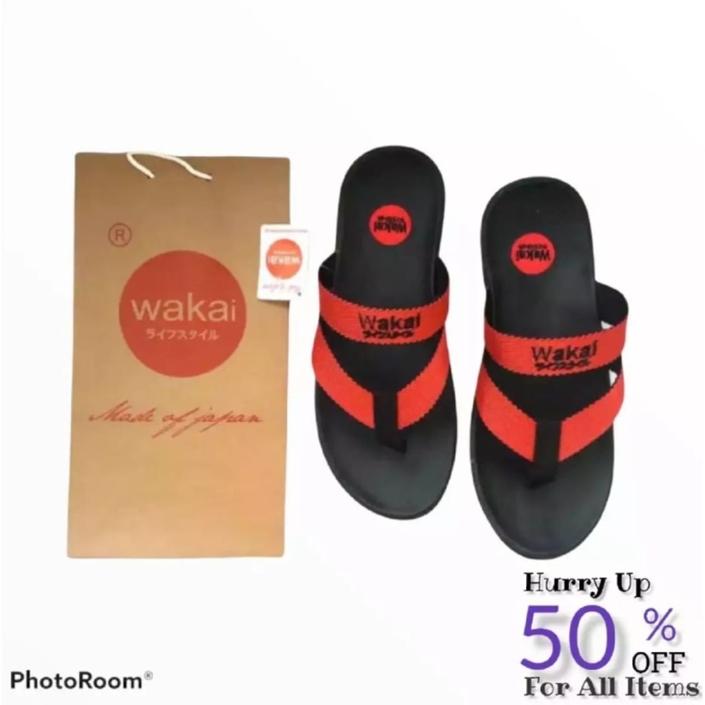 Sandal Pria terbaru 2020 Original /Sandal Pria Dewasa / Sandal Wakai Jepit Tali Pria / Wanita