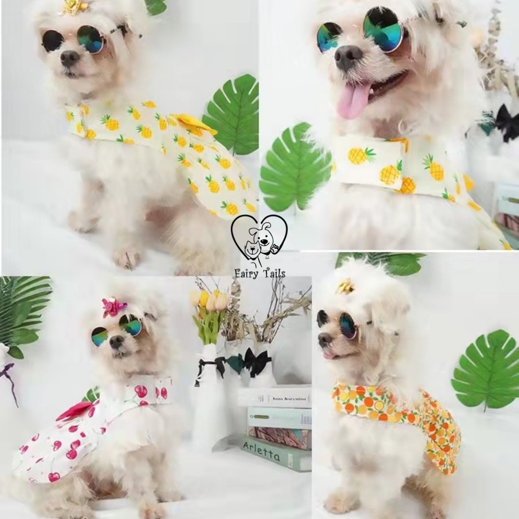 Gaun Pesta Casual Dress Princess Anabul Anjing Kucing / Party Dress Gown for Pet Dog and Cat / Clothes Baju Pakaian Anjing Kucing