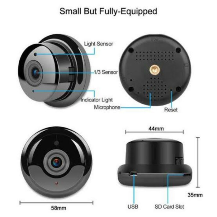 SAFETY Wireless Ip PRO Cam camera Cctv Wifi Mini Kamera smart Home