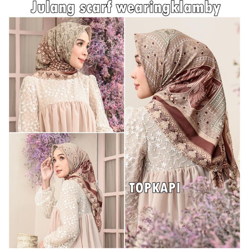 Preloved Wearing Klamby Scarf - Julang Topkapi