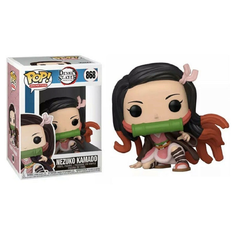 Action Figure Funko POP Anime Demon Slayer Bahan PVC Untuk Dekorasi