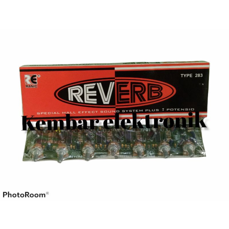 Kit echo reverb 7 potensio