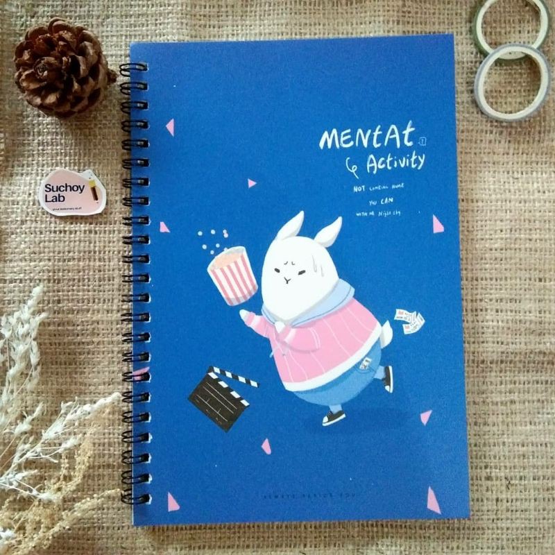 Notebook A5 Spiral - Buku spiral A5