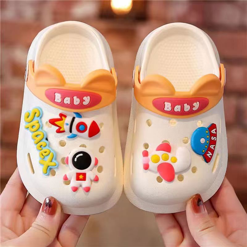 PROMO 12.12 PUNCAK Okaybaby B220 Sandal Slop Import astronot Anak Laki-laki Perempuan Kekinian Sendal Casual