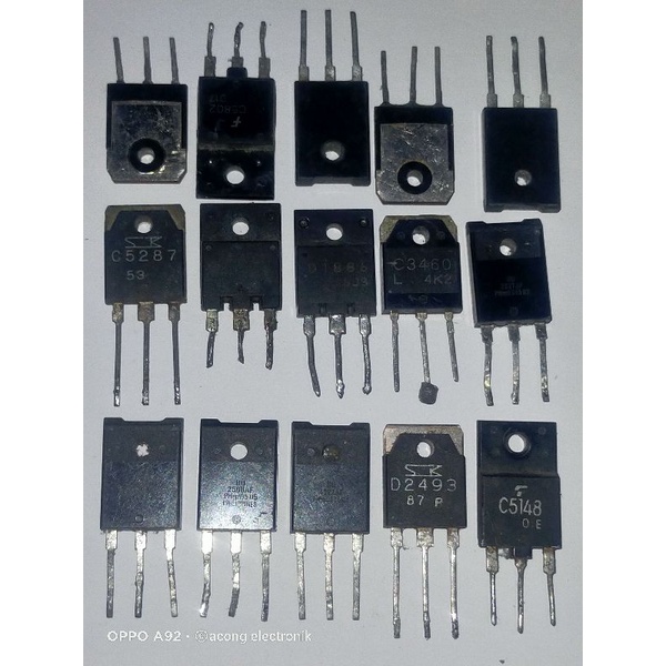 Transistor regulator cabutan acmatic tv original