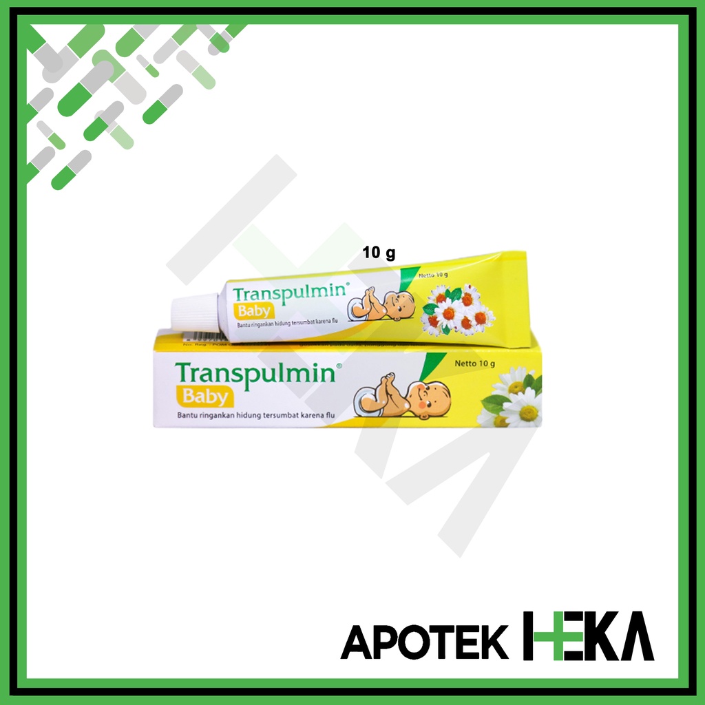 Transpulmin Baby Balsam - Ringankan Hidung Tersumbat Bayi 10 g / 20 g (SEMARANG)