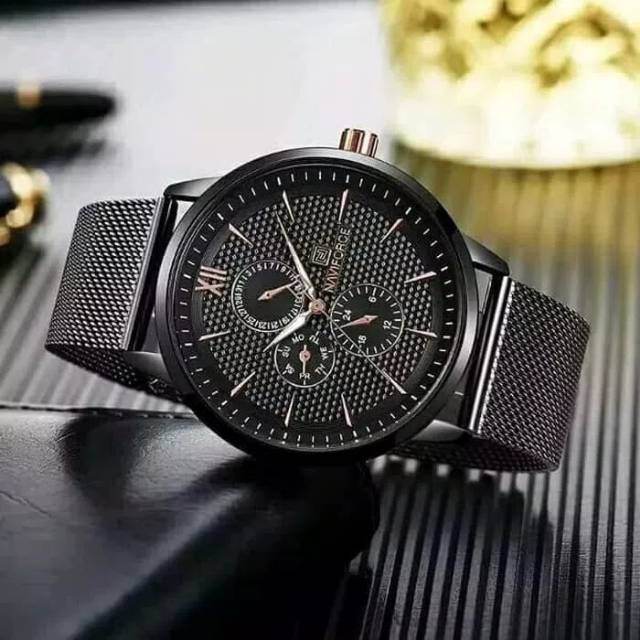 Jam NAVIFORCE rantai pasir 3003 ORIGINAL