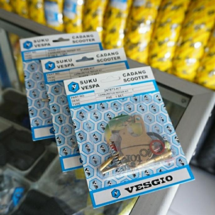 ORIGINAL - Spuyer vespa set px repair kit karburator