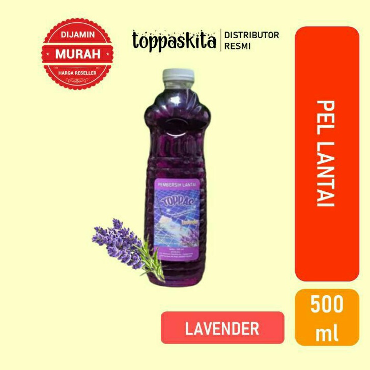 Toppas Pembersih Lantai 500ml / Pel Lantai / Floor Cleaner Termurah