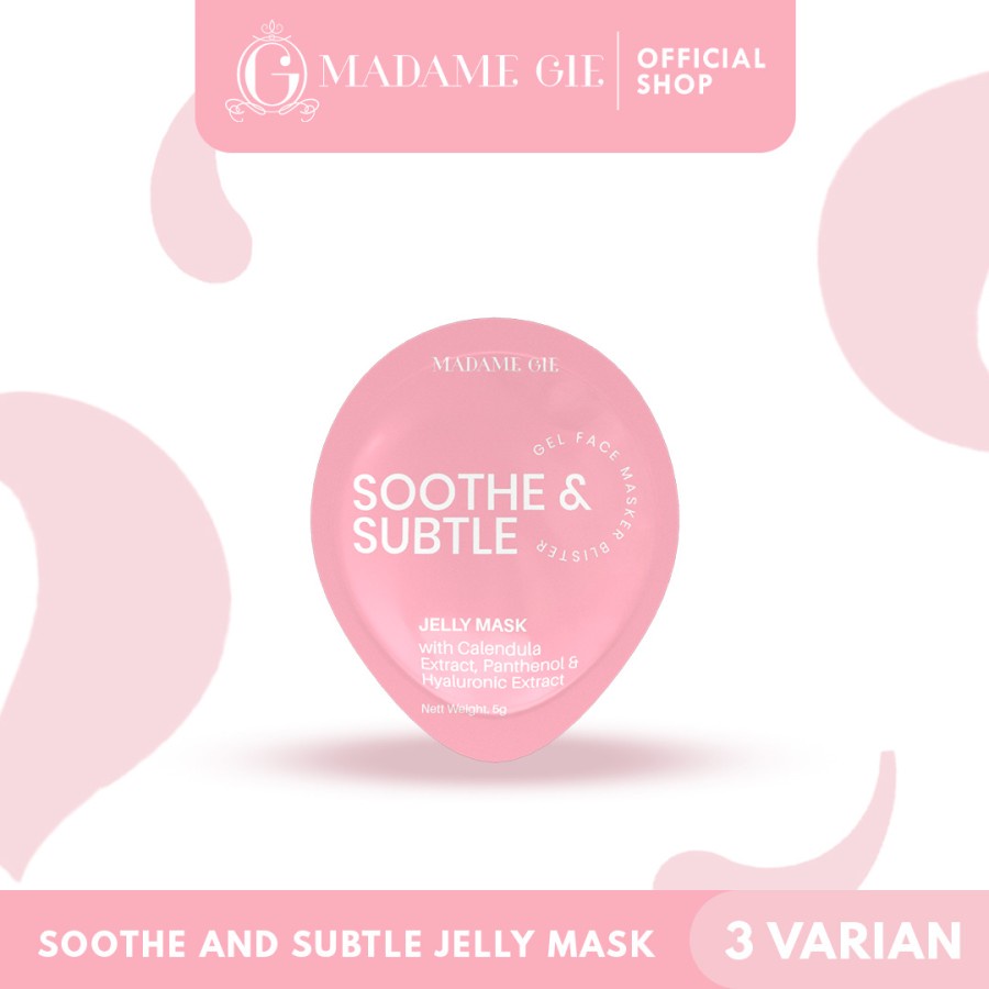 MADAME GIE JELLY MASK / MASKER WAJAH