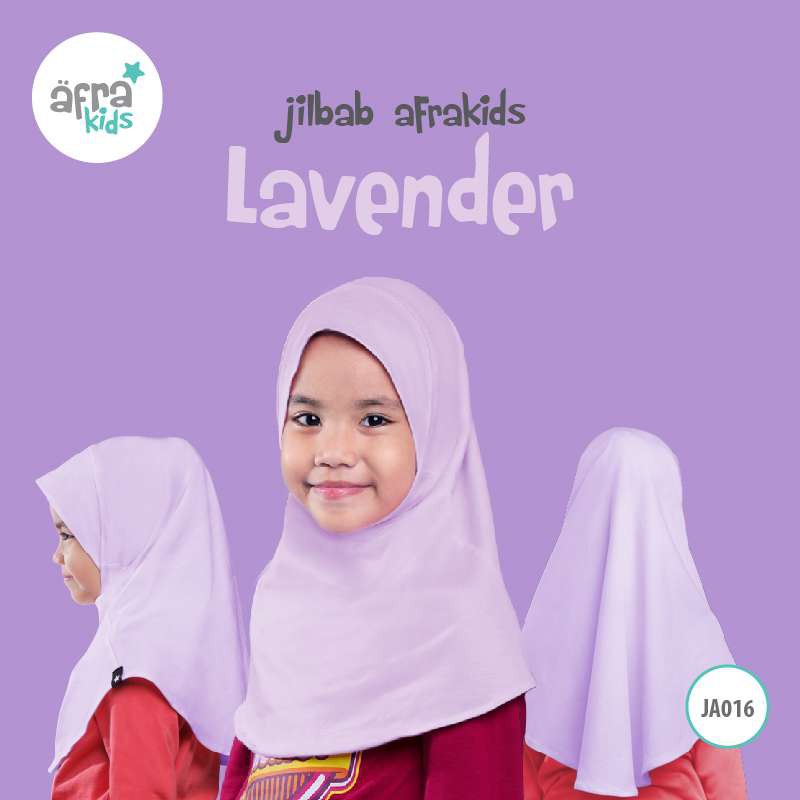 Jilbab Anak Afrakids AFRA - JA016 Lavender