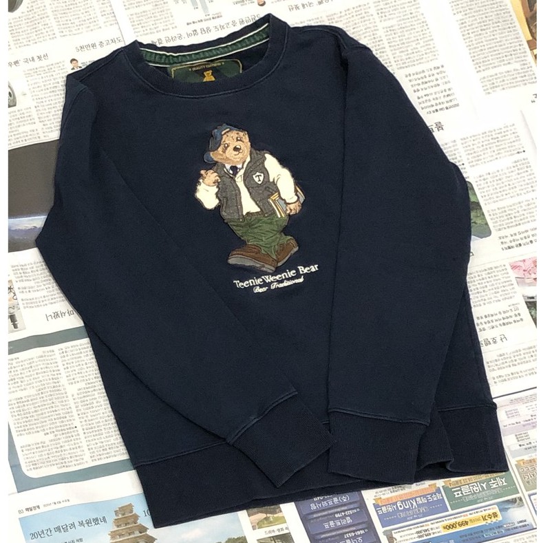 Jaket Crewneck Teenie Weenie Bear