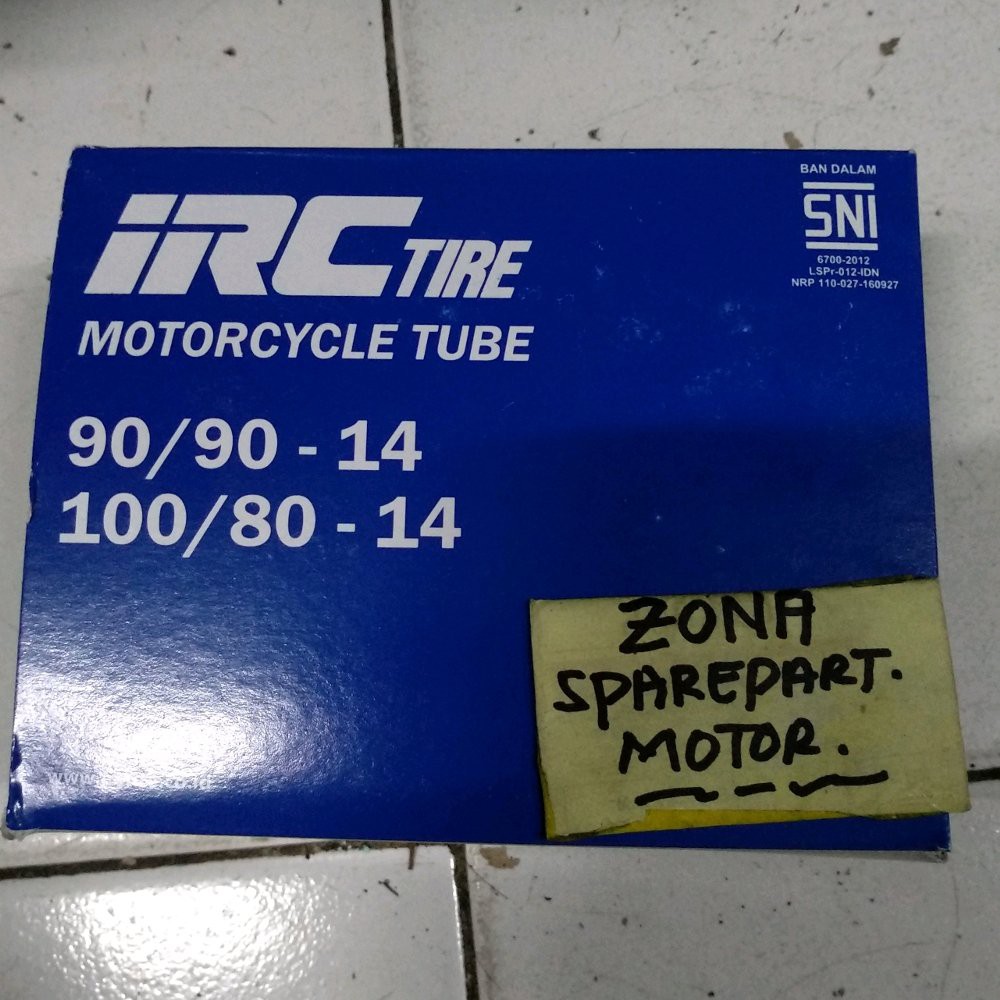 Ban Dalam IRC 90 / 90 ring 14