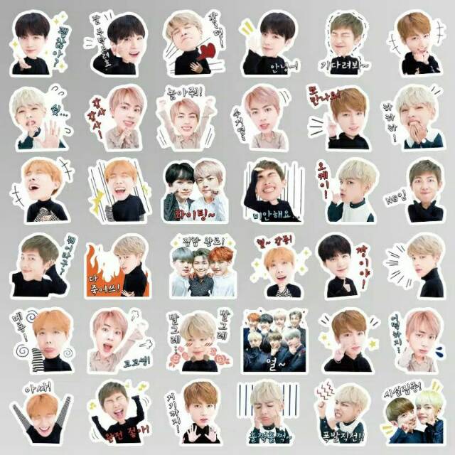 

Sticker KPOP berbagai macam gambar ✨