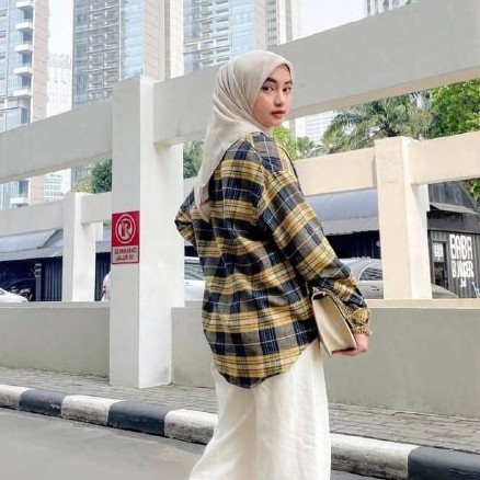 KEMEJA FLANEL WANITA KEMEJA UNISEX FLANNEL PREMIUM