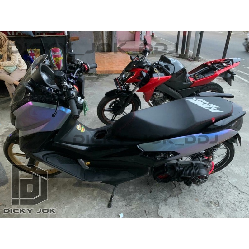 Kulit jok kingdrang original malaysia (LOGO KECIL) All BEBEK/MATICK VARIO,BEAT,AEROX,PCX,.